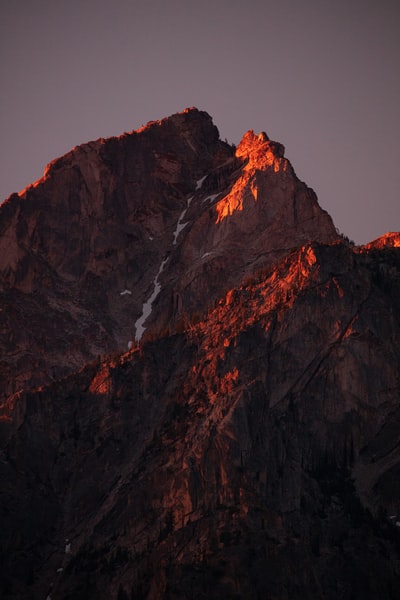 落基山白天
